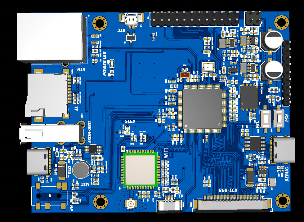 StrongPi V3S 开发板